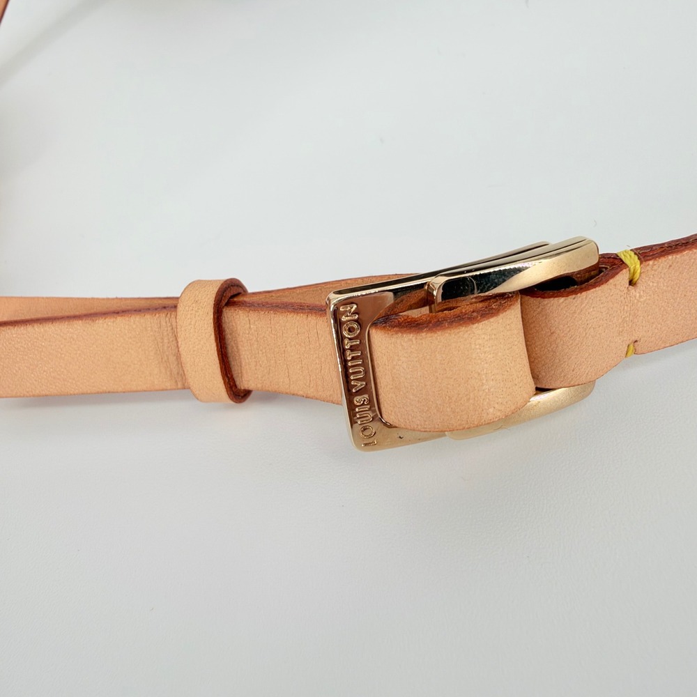 Louis Vuitton Florentine Belt Bag Brown S Monogram Travel Luxury Waist 25-30" - Picture 5 of 16